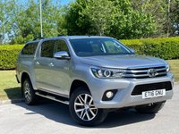 USED 2016 16 TOYOTA HI-LUX 2.4 D-4D Invincible Pickup Double Cab 4dr Diesel Manual 4WD Euro 6 (TSS) (150 ps) SAT NAV + CANOPY   ** NO VAT ***