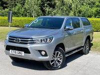 USED 2016 16 TOYOTA HI-LUX 2.4 D-4D Invincible Pickup Double Cab 4dr Diesel Manual 4WD Euro 6 (TSS) (150 ps) SAT NAV + CANOPY   ** NO VAT ***
