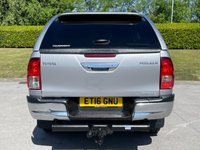USED 2016 16 TOYOTA HI-LUX 2.4 D-4D Invincible Pickup Double Cab 4dr Diesel Manual 4WD Euro 6 (TSS) (150 ps) SAT NAV + CANOPY   ** NO VAT ***