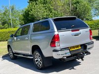USED 2016 16 TOYOTA HI-LUX 2.4 D-4D Invincible Pickup Double Cab 4dr Diesel Manual 4WD Euro 6 (TSS) (150 ps) SAT NAV + CANOPY   ** NO VAT ***