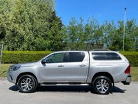 USED 2016 16 TOYOTA HI-LUX 2.4 D-4D Invincible Pickup Double Cab 4dr Diesel Manual 4WD Euro 6 (TSS) (150 ps) SAT NAV + CANOPY   ** NO VAT ***