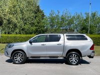 USED 2016 16 TOYOTA HI-LUX 2.4 D-4D Invincible Pickup Double Cab 4dr Diesel Manual 4WD Euro 6 (TSS) (150 ps) SAT NAV + CANOPY   ** NO VAT ***