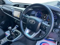 USED 2016 16 TOYOTA HI-LUX 2.4 D-4D Invincible Pickup Double Cab 4dr Diesel Manual 4WD Euro 6 (TSS) (150 ps) SAT NAV + CANOPY   ** NO VAT ***
