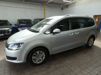 USED 2016 VOLKSWAGEN SHARAN 2.0 TDI BlueMotion Tech SE MPV 5dr Diesel Manual Euro 6 (s/s) (150 ps) 7 SEATS CRUISE CONTROL PARKING SENSORS 2 OWNERS FROM NEW EXCELLENT SERVICE HISTORY 9 SERVICES TO 93K MILES WARRANTY