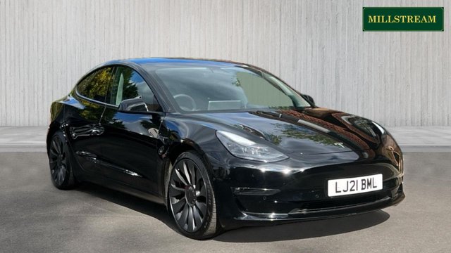 2021 21 Tesla Model 3 (Dual Motor) Performance Saloon 4dr Electric Auto 4WDE (Performance Upgrade) (449 bhp)
