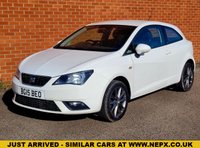 USED 2015 15 SEAT IBIZA 1.2 TSI I TECH Sport Coupe 3dr Petrol Manual Euro 5 (105 ps) 