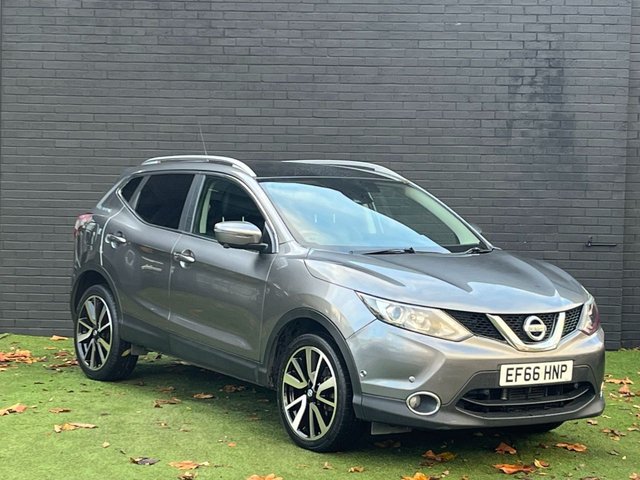 2017 66 Nissan Qashqai 1.2 DIG-T Tekna SUV 5dr Petrol XTRON 2WD Euro 6 (s/s) (115 ps)