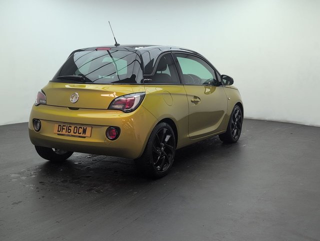 USED 2016 16 Vauxhall Adam 1.2i Ecoflex Energised Hatchback 3dr Petrol Manual Euro 6 (s/S) (70 Ps) Heated Rear Window+17" Alloys