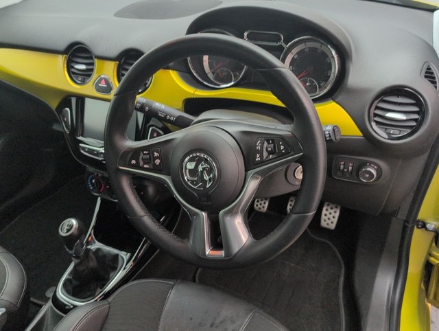 USED 2016 16 Vauxhall Adam 1.2i Ecoflex Energised Hatchback 3dr Petrol Manual Euro 6 (s/S) (70 Ps) Heated Rear Window+17" Alloys