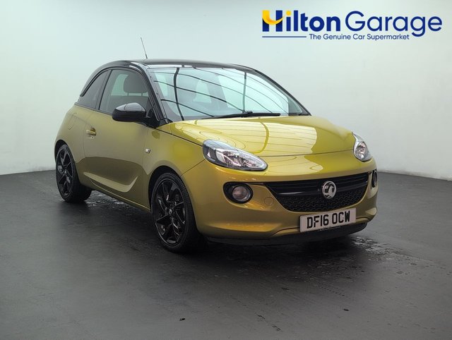 USED 2016 16 Vauxhall Adam 1.2i Ecoflex Energised Hatchback 3dr Petrol Manual Euro 6 (s/S) (70 Ps) Heated Rear Window+17" Alloys