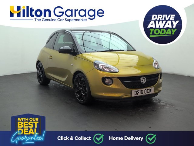 USED 2016 16 Vauxhall Adam 1.2i Ecoflex Energised Hatchback 3dr Petrol Manual Euro 6 (s/S) (70 Ps) Heated Rear Window+17" Alloys
