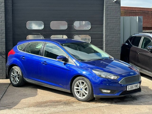 2016 66 Ford Focus 1.0T EcoBoost Zetec Hatchback 5dr Petrol Manual Euro 6 (s/s) (125 ps)