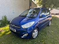 USED 2012 61 HYUNDAI I10 1.2 Active Hatchback 5dr Petrol Manual Euro 5 (85 bhp) FRESH MOT+&pound;20/YEAR ROAD TAX