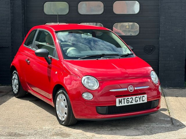 2013 62 Fiat 500 1.2 Pop Hatchback 3dr Petrol Manual Euro 4 (69 bhp)