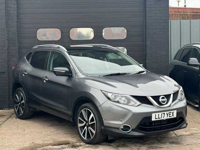 2017 17 Nissan Qashqai 1.2 DIG-T Tekna SUV 5dr Petrol XTRON 2WD Euro 6 (s/s) (115 ps)