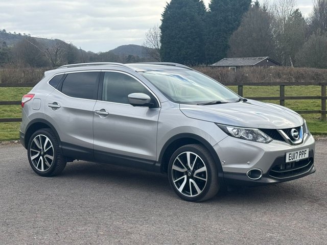 2017 17 Nissan Qashqai 1.2 DIG-T Tekna SUV 5dr Petrol XTRON 2WD Euro 6 (s/s) (115 ps)