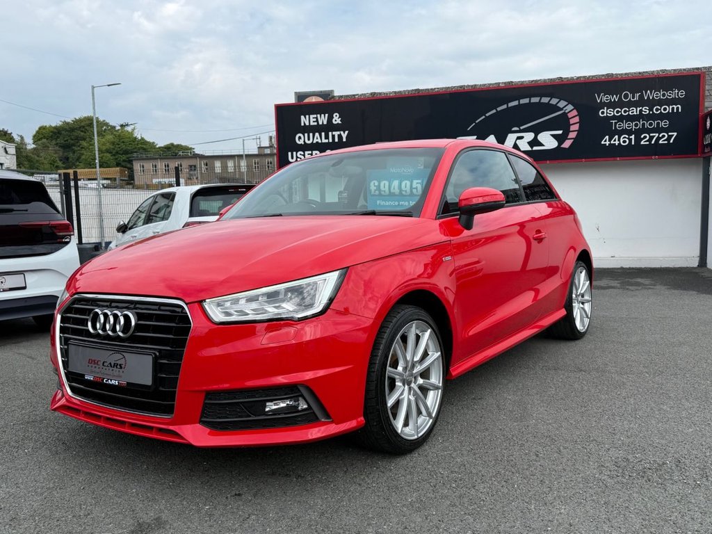 USED 2016 16 AUDI A1 1.4 TFSI S line Hatchback 3dr Petrol Manual Euro 6 (s/s) (125 ps) IDEAL FOR FIRST TIME DRIVERS
