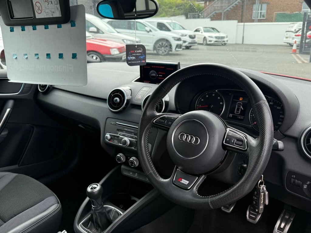 USED 2016 16 AUDI A1 1.4 TFSI S line Hatchback 3dr Petrol Manual Euro 6 (s/s) (125 ps) IDEAL FOR FIRST TIME DRIVERS