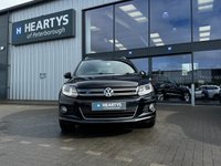USED 2013 63 VOLKSWAGEN TIGUAN 2.0 TDI BlueMotion Tech R-Line SUV 5dr Diesel DSG 4WD Euro 5 (s/s) (140 ps) LEATHER*18"ALLOYS*PARK ASSIST