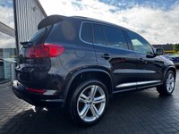 USED 2013 63 VOLKSWAGEN TIGUAN 2.0 TDI BlueMotion Tech R-Line SUV 5dr Diesel DSG 4WD Euro 5 (s/s) (140 ps) LEATHER*18"ALLOYS*PARK ASSIST