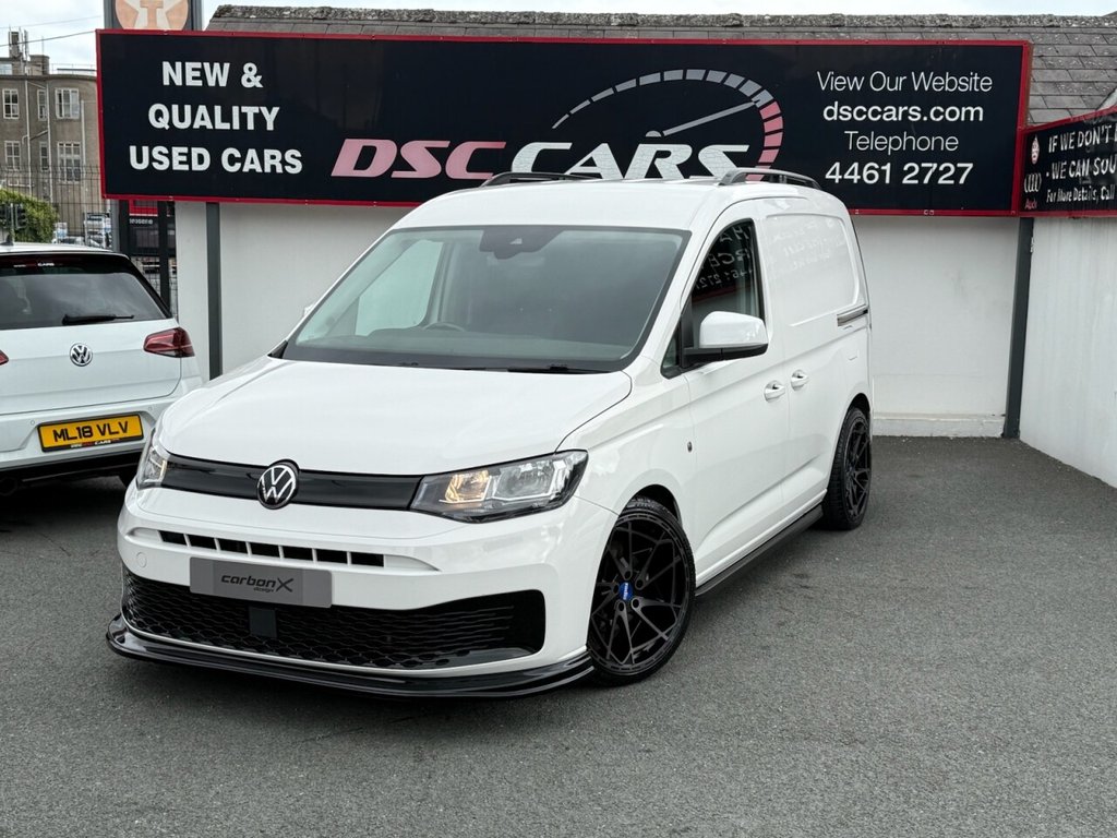USED 2021 21 VOLKSWAGEN CADDY 2.0 TDI C20 Commerce Plus Panel Van 5dr Diesel Manual SWB Euro 6 (s/s) (102 ps) FULLY CUSTOMISED CADDY