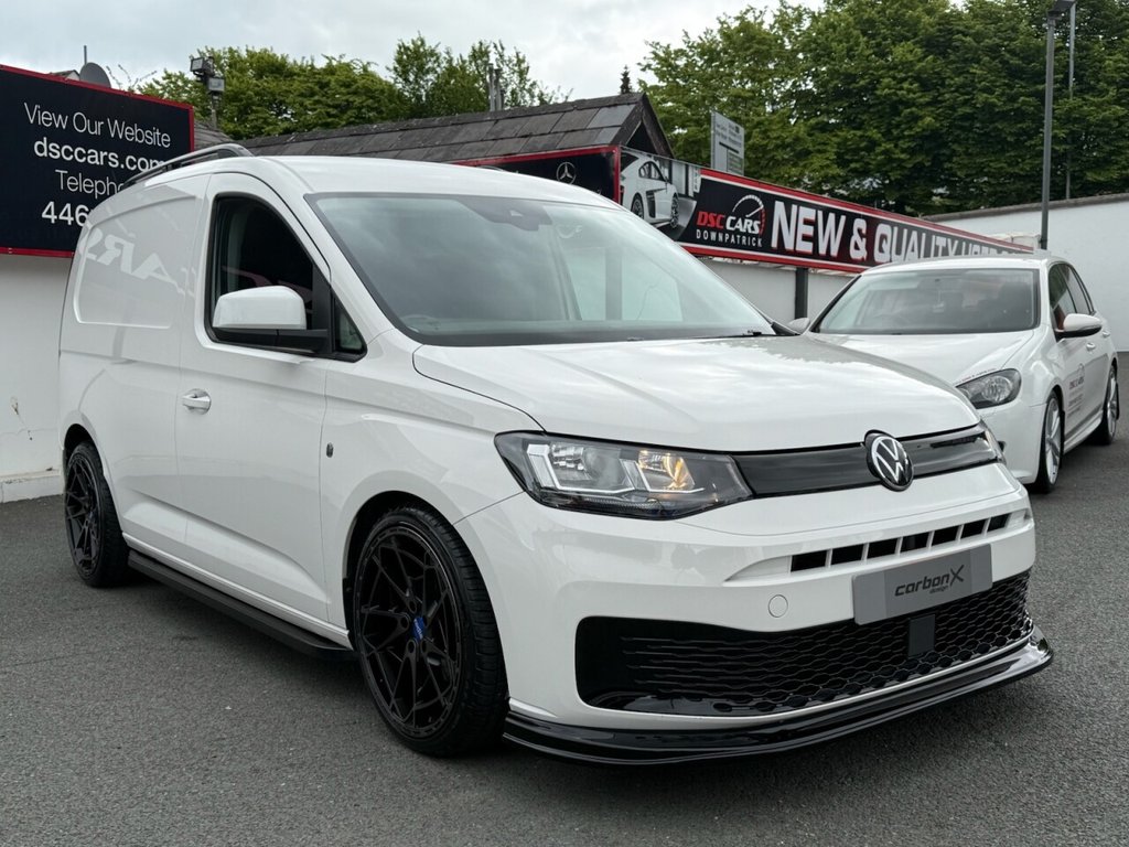 USED 2021 21 VOLKSWAGEN CADDY 2.0 TDI C20 Commerce Plus Panel Van 5dr Diesel Manual SWB Euro 6 (s/s) (102 ps) FULLY CUSTOMISED CADDY