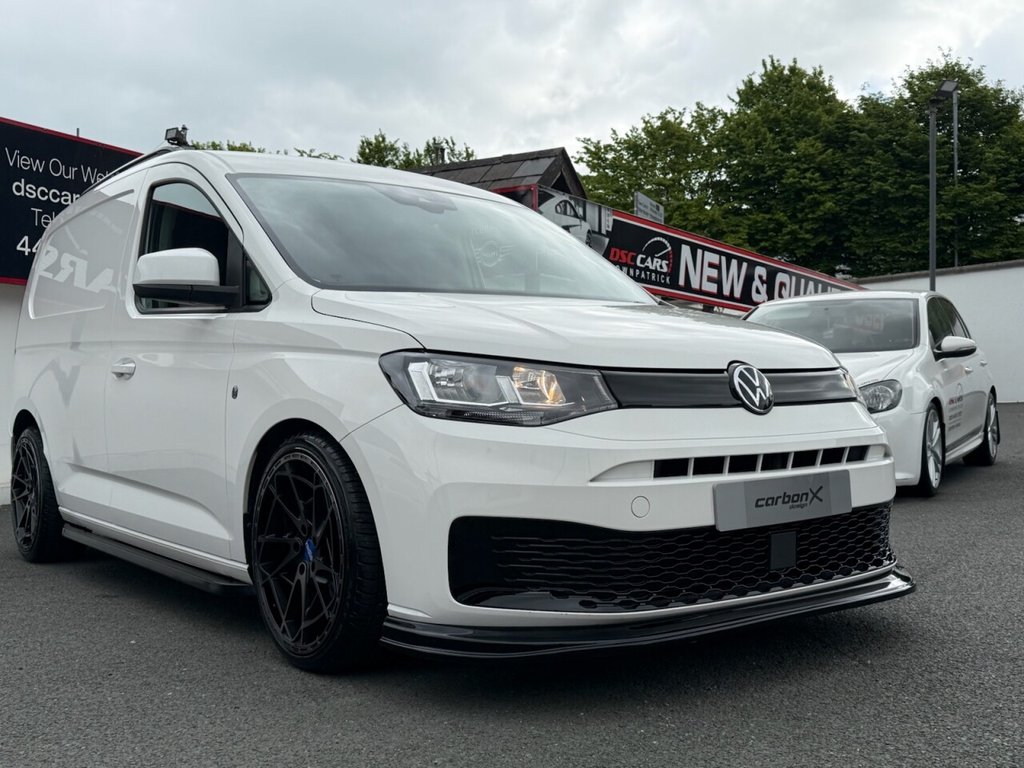 USED 2021 21 VOLKSWAGEN CADDY 2.0 TDI C20 Commerce Plus Panel Van 5dr Diesel Manual SWB Euro 6 (s/s) (102 ps) FULLY CUSTOMISED CADDY