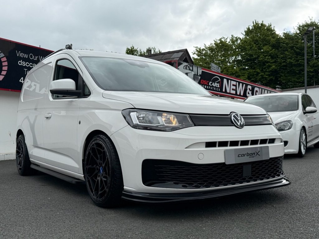 USED 2021 21 VOLKSWAGEN CADDY 2.0 TDI C20 Commerce Plus Panel Van 5dr Diesel Manual SWB Euro 6 (s/s) (102 ps) FULLY CUSTOMISED CADDY