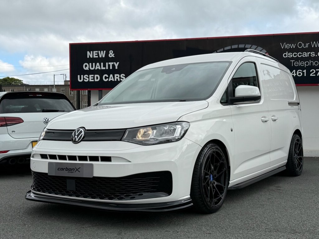 USED 2021 21 VOLKSWAGEN CADDY 2.0 TDI C20 Commerce Plus Panel Van 5dr Diesel Manual SWB Euro 6 (s/s) (102 ps) FULLY CUSTOMISED CADDY