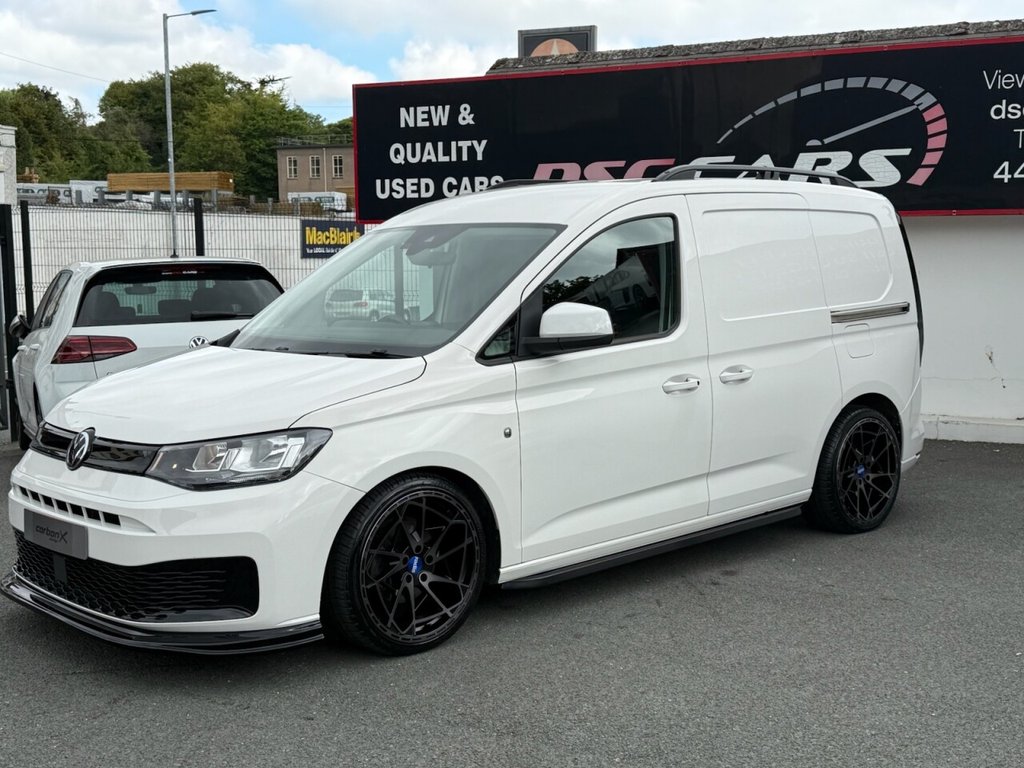 USED 2021 21 VOLKSWAGEN CADDY 2.0 TDI C20 Commerce Plus Panel Van 5dr Diesel Manual SWB Euro 6 (s/s) (102 ps) FULLY CUSTOMISED CADDY