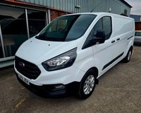 USED 2023 72 FORD TRANSIT CUSTOM 2.0 300 EcoBlue Leader Panel Van 5dr Diesel Manual L2 H1 Euro 6 (s/s) (130 ps) 1 OWNER, LONG WHEEL BASE