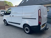 USED 2018 68 FORD TRANSIT CUSTOM 2.0 300 EcoBlue Panel Van 5dr Diesel Manual L1 H1 Euro 6 (105 ps) 1 OWNER FSH 6 MONTHS WARRANTY
