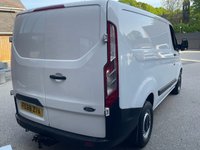 USED 2018 68 FORD TRANSIT CUSTOM 2.0 300 EcoBlue Panel Van 5dr Diesel Manual L1 H1 Euro 6 (105 ps) 1 OWNER FSH 6 MONTHS WARRANTY