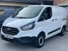 USED 2018 68 FORD TRANSIT CUSTOM 2.0 300 EcoBlue Panel Van 5dr Diesel Manual L1 H1 Euro 6 (105 ps) 1 OWNER FSH 6 MONTHS WARRANTY
