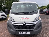USED 2017 17 CITROEN RELAY 2.2 HDi 35 Enterprise Dropside 2dr Diesel Manual L4 Euro 5 (Heavy) (150 ps) EXCELLENT CONDITION