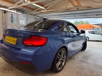 USED 2017 67 BMW 2 SERIES 1.5 218i M Sport Coupe 2dr Petrol Manual Euro 6 (s/s) (136 ps)+2 KEYS+HISTORY+MEDIA+BLUETOOTH+ALLOYS+CLIMATE+CRUISE+NAVIGATION+ 2 KEYS+PARKING SENSORS+CRUISE+ALLOYS+BLUETOOTH+MEDIA+AIRCON+NAV+USB+AUX+DAB+HPI CLEAR