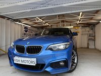 USED 2017 67 BMW 2 SERIES 1.5 218i M Sport Coupe 2dr Petrol Manual Euro 6 (s/s) (136 ps)+2 KEYS+HISTORY+MEDIA+BLUETOOTH+ALLOYS+CLIMATE+CRUISE+NAVIGATION+ 2 KEYS+PARKING SENSORS+CRUISE+ALLOYS+BLUETOOTH+MEDIA+AIRCON+NAV+USB+AUX+DAB+HPI CLEAR