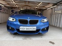 USED 2017 67 BMW 2 SERIES 1.5 218i M Sport Coupe 2dr Petrol Manual Euro 6 (s/s) (136 ps)+2 KEYS+HISTORY+MEDIA+BLUETOOTH+ALLOYS+CLIMATE+CRUISE+NAVIGATION+ 2 KEYS+PARKING SENSORS+CRUISE+ALLOYS+BLUETOOTH+MEDIA+AIRCON+NAV+USB+AUX+DAB+HPI CLEAR