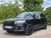 USED 2017 X AUDI Q7 3.0 TDI V6 S line SUV 5dr Diesel Tiptronic quattro Euro 6 (s/s) (272 ps) DIGITAL COCKPIT-22in ALLOY-HTD SEAT