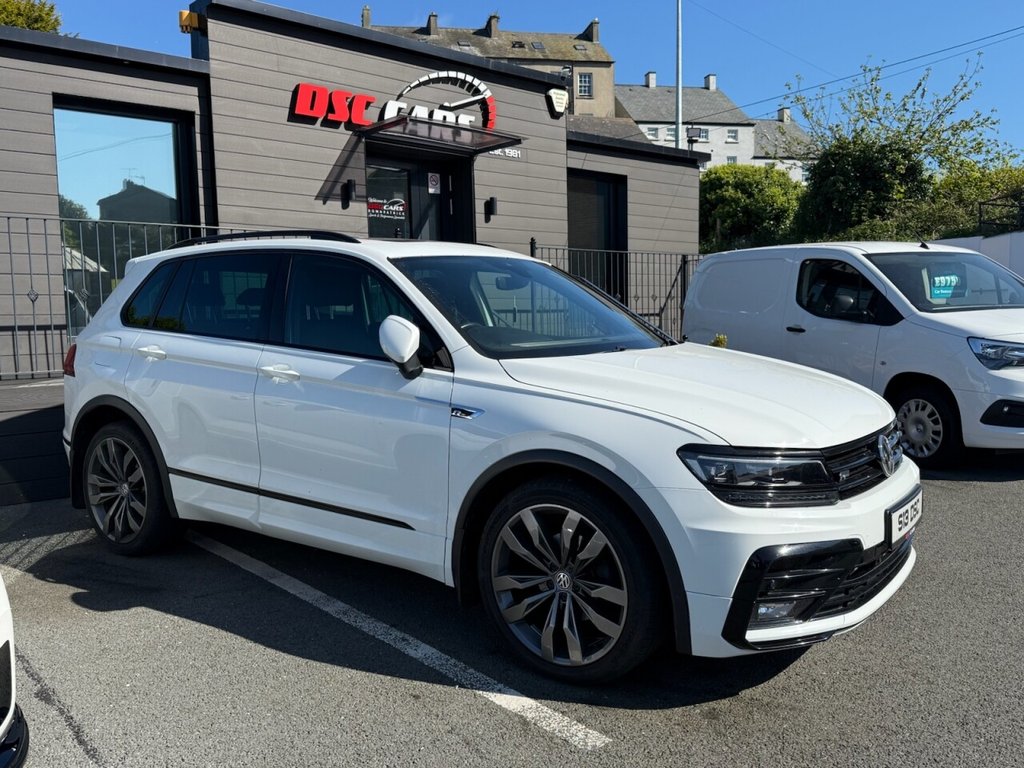 USED 2018 18 VOLKSWAGEN TIGUAN 2.0 TDI R-Line SUV 5dr Diesel DSG 4Motion Euro 6 (s/s) (150 ps) TECH PACK