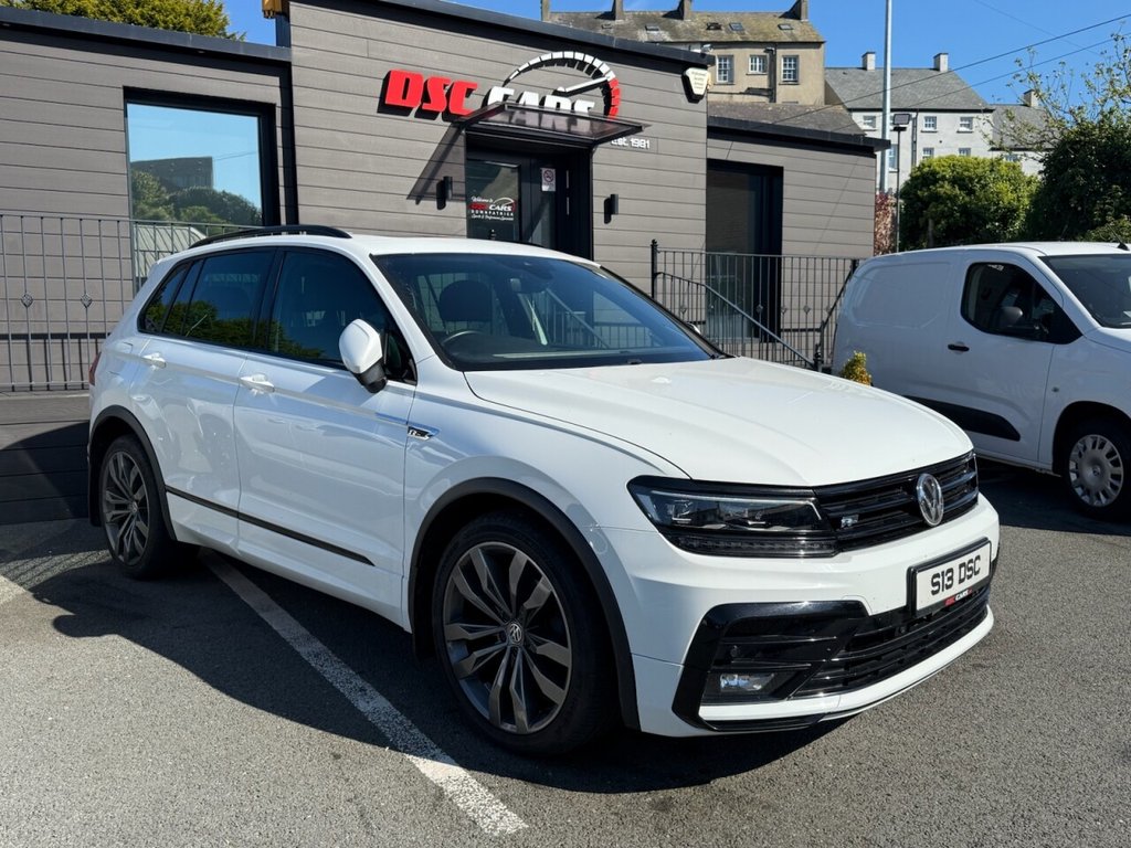 USED 2018 18 VOLKSWAGEN TIGUAN 2.0 TDI R-Line SUV 5dr Diesel DSG 4Motion Euro 6 (s/s) (150 ps) TECH PACK