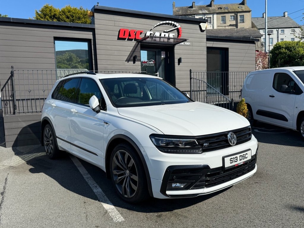 USED 2018 18 VOLKSWAGEN TIGUAN 2.0 TDI R-Line SUV 5dr Diesel DSG 4Motion Euro 6 (s/s) (150 ps) TECH PACK