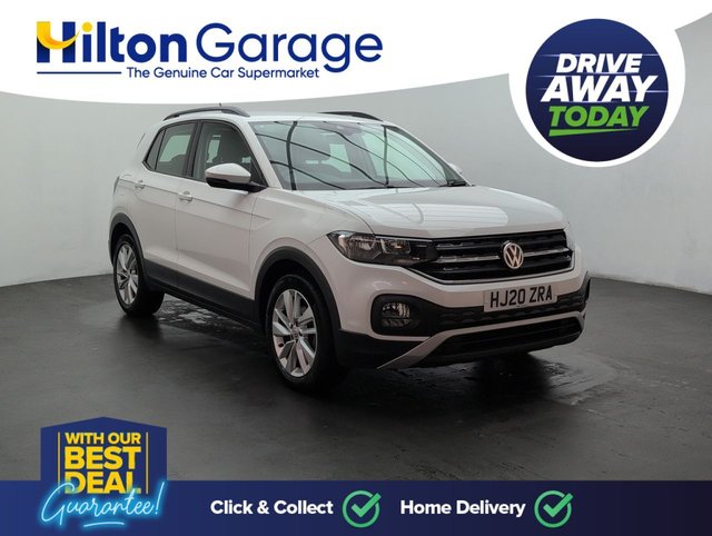 USED 2020 20 Volkswagen T-Cross 1.0 TSI SE Suv 5dr Petrol Manual Euro 6 (s/S) (115 Ps) - Cruise Control + Air Conditioning