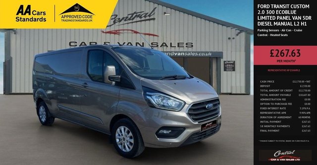 2019 FORD TRANSIT CUSTOM
