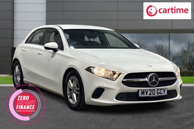 View our Mercedes-Benz A-Class 1.3 A180 SE Hatchback 5dr Petrol Manual Euro 6 (s/s) (136 ps) 7in Touchscreen,  Reversing Camera, Bluetooth, Cruise Control, Heated Front Seats