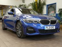 USED 2021 21 BMW 3 SERIES 2.0 330e 12kWh M Sport Touring 5dr Petrol Plug-in Hybrid Auto Euro 6 (s/s) (292 ps) SAT NAV HEATED LEATHER CAMERA