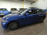 USED 2021 21 BMW 3 SERIES 2.0 330e 12kWh M Sport Touring 5dr Petrol Plug-in Hybrid Auto Euro 6 (s/s) (292 ps) SAT NAV HEATED LEATHER CAMERA