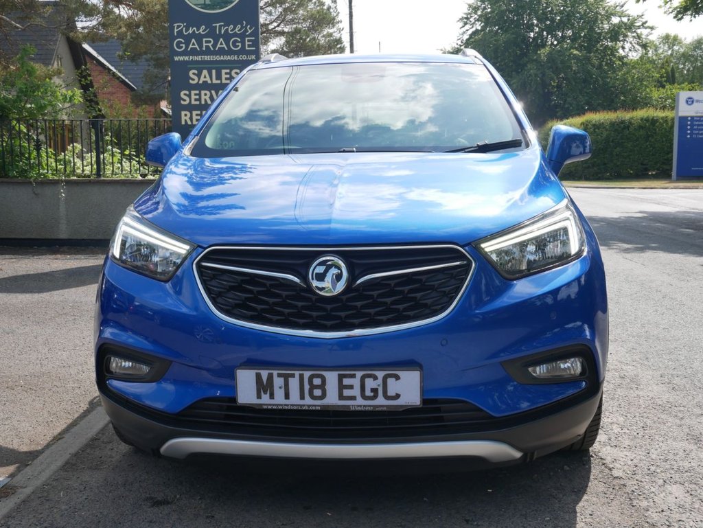USED 2018 18 VAUXHALL MOKKA X 1.4i Turbo ecoTEC Ultimate SUV 5dr Petrol Manual Euro 6 (s/s) (140 ps) LOW MILEAGE AUTOMATIC. NAV, BLUETOOTH, HEATED LEATHER