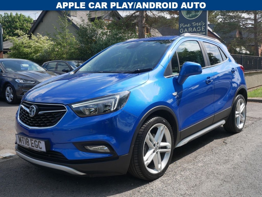 USED 2018 18 VAUXHALL MOKKA X 1.4i Turbo ecoTEC Ultimate SUV 5dr Petrol Manual Euro 6 (s/s) (140 ps) LOW MILEAGE AUTOMATIC. NAV, BLUETOOTH, HEATED LEATHER