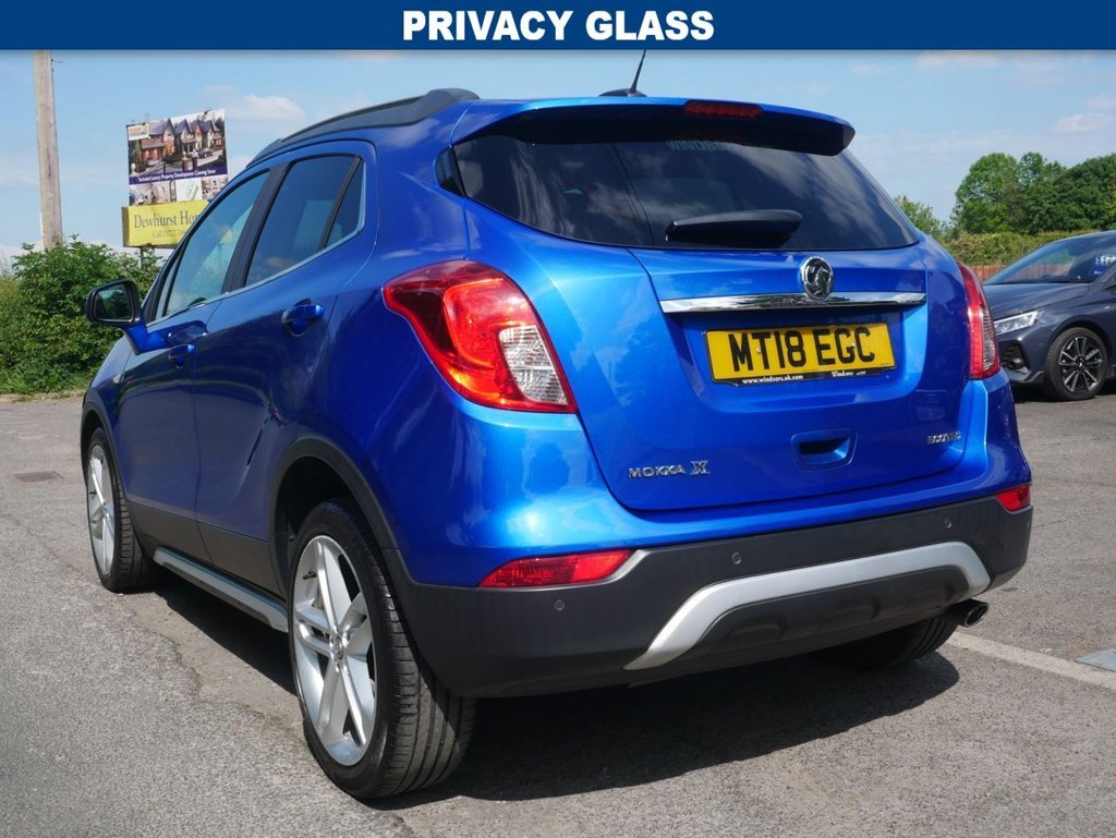 USED 2018 18 VAUXHALL MOKKA X 1.4i Turbo ecoTEC Ultimate SUV 5dr Petrol Manual Euro 6 (s/s) (140 ps) LOW MILEAGE AUTOMATIC. NAV, BLUETOOTH, HEATED LEATHER
